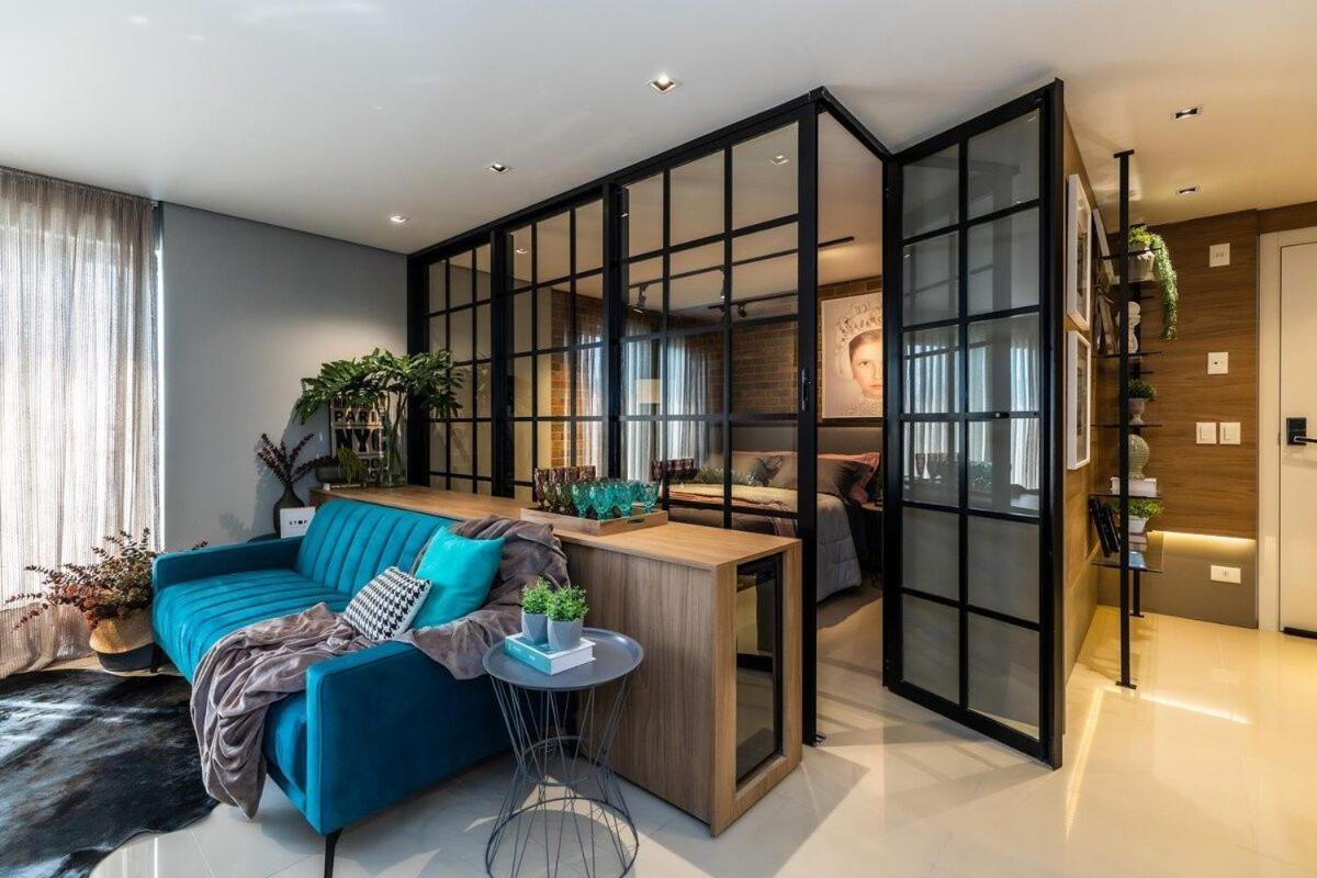 포스두이구아수 Maravilhoso Apt Novo Super Bem Decorado No Centro 아파트 외부 사진